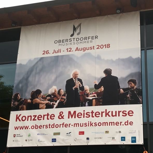 Meisterkurse beim Oberstdorfer Musiksommer haben begonnen